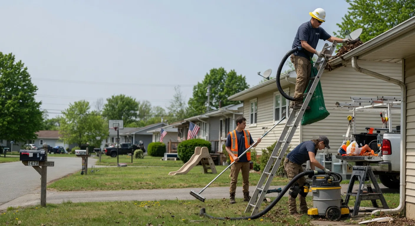 Gutter Installation in Lower Salem, OH near me